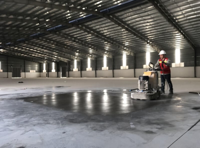 Dịch vụ làm bóng sàn bê tông